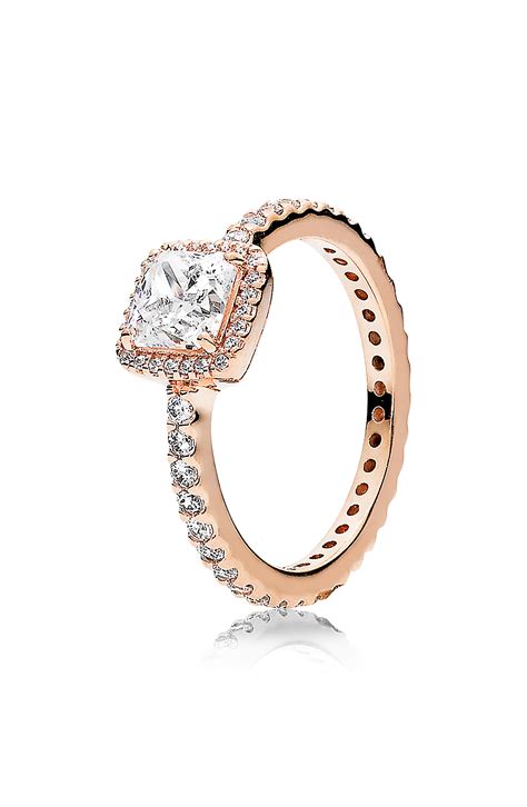 pandora rose gold ring|pandora rose gold rings women.